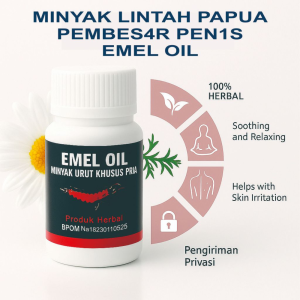 EMEL Oil BPOM – Minyak Herbal Pria Vitalitas & Pembesar P3nis