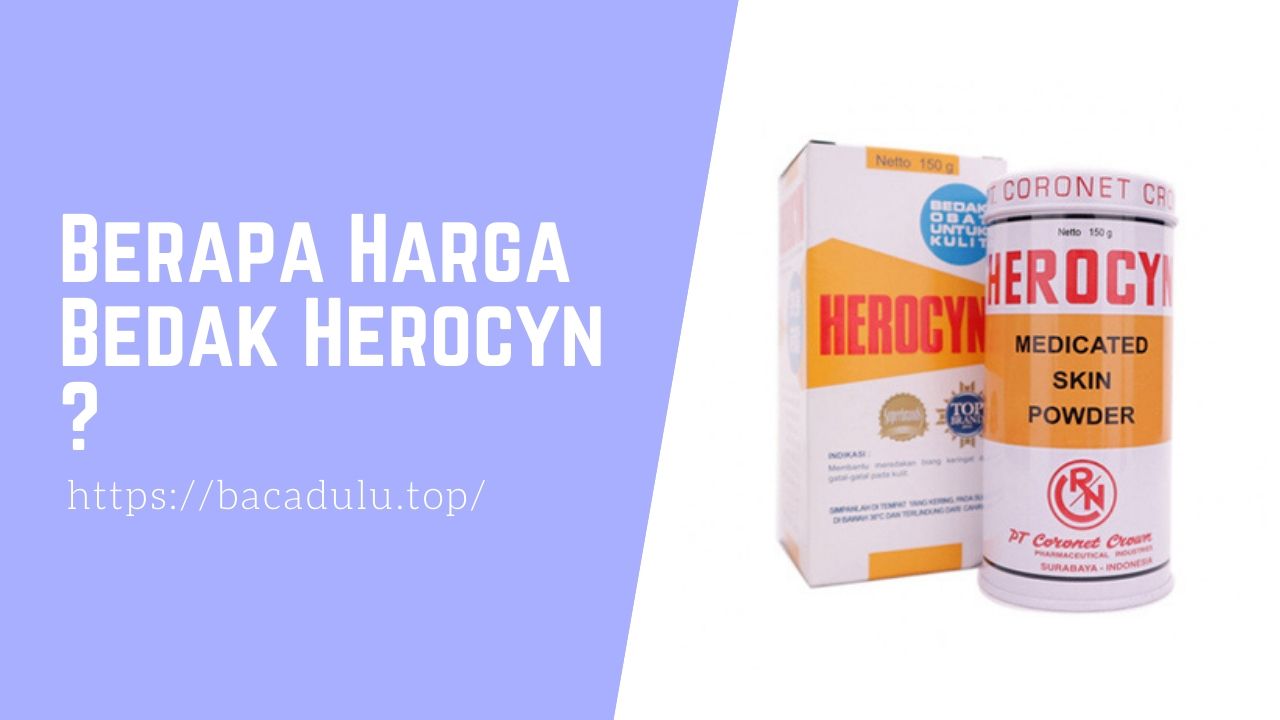 Berapa Harga Bedak Herocyn Medicated Skin Powder, Bedak Untuk Kulit Gatal