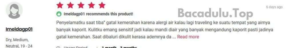 Review Testimoni Bedak Herocyn, Pengakuan Mereka yang Sudah Pernah Menggunakan