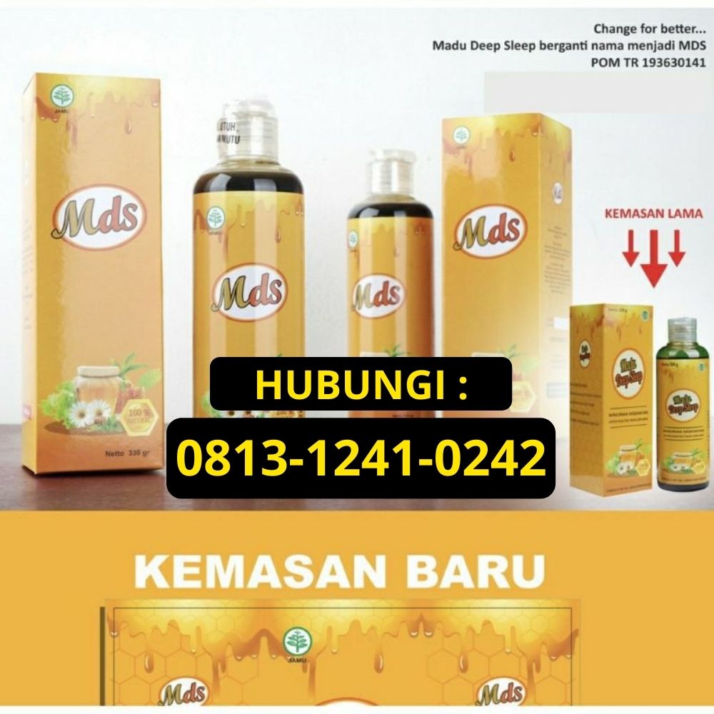 Kemasan Baru Madu Deep Sleep mds insomnia