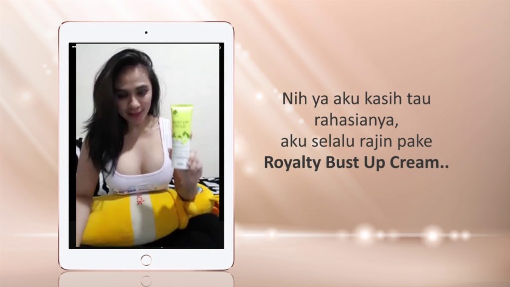 Cara Kerja Bust Up Cream Royalty Cosmetic Krim Pembesar Payudara Wanita