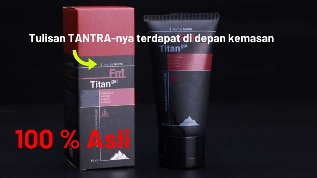 Kemasan Titan Gel Tantra Intimate Hygiene