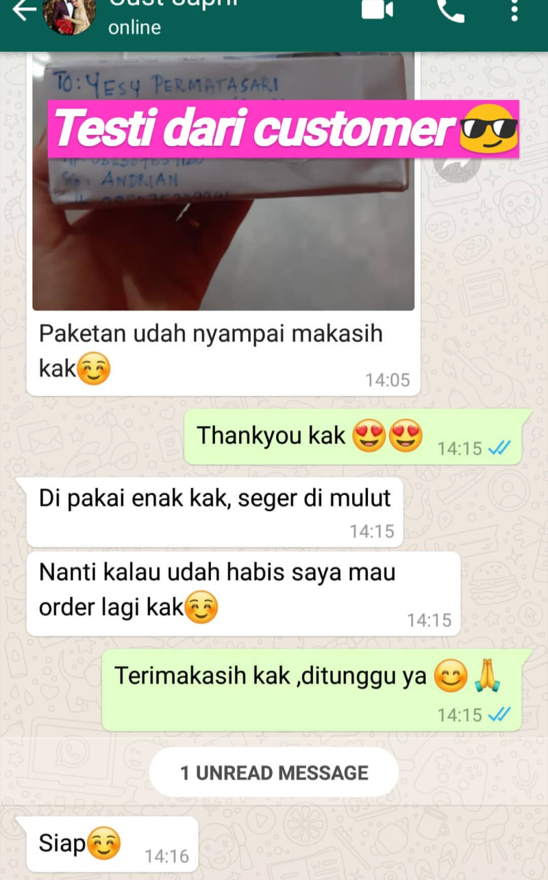 Review ( Testimoni ) Natural Fresh Untuk Bau Mulut