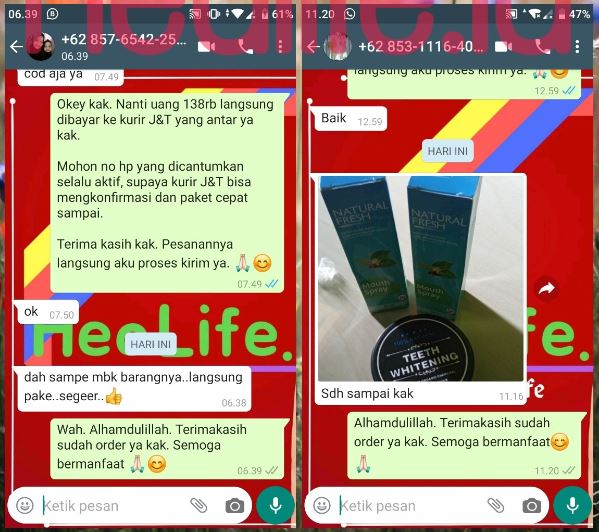 Review ( Testimoni ) Natural Fresh Untuk Bau Mulut