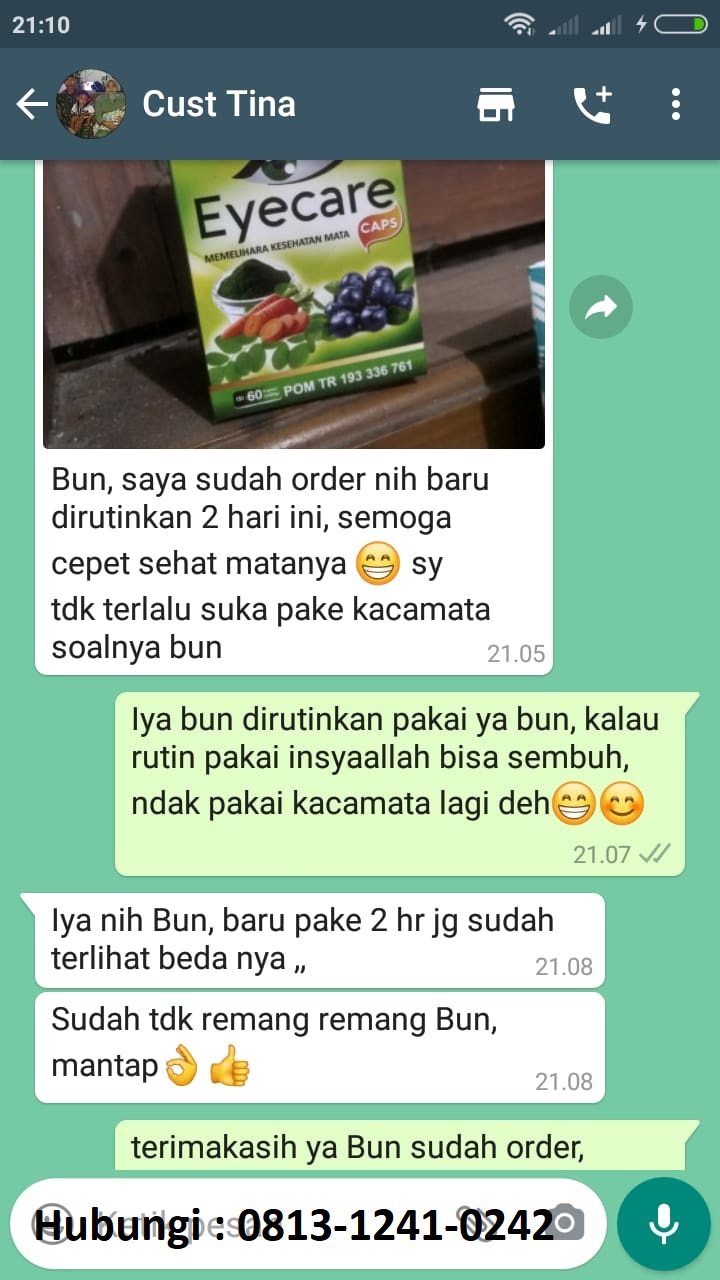 Testimoni Madu Eyecare