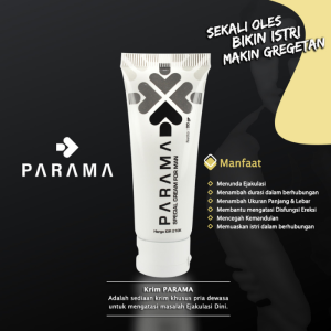 Jual PARAMA Special Cream For Man Obat Oles Kuat Khusus Pria