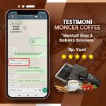 testimoni moncer coffee