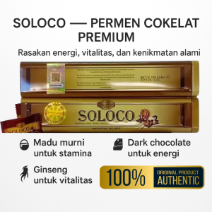 Soloco Permen Penambah Stamina & Vitalitas Pria