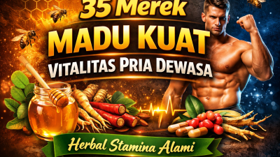 35 Merek Madu Kuat Vitalitas Pria Dewasa | Herbal Stamina Alami