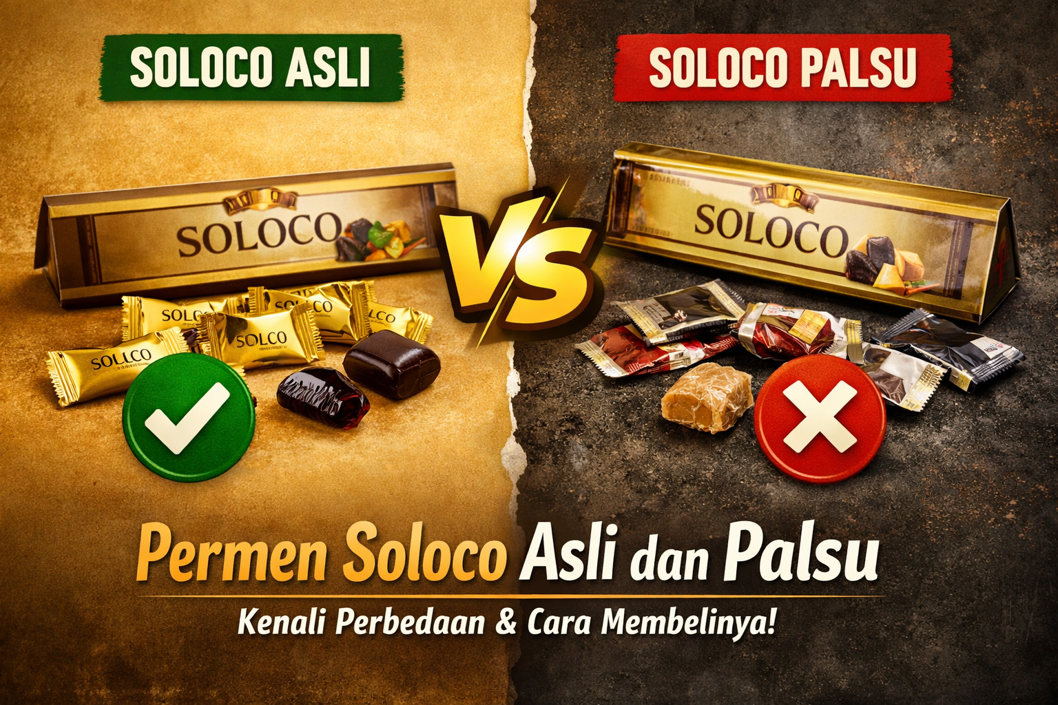 Permen Soloco Asli dan Palsu Cara Mudah Mengenali Produk Original Sebelum Membeli