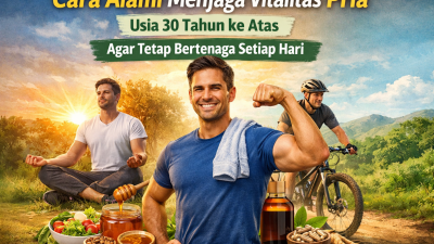 Cara Alami Menjaga Vitalitas Pria Usia 30 Tahun ke Atas Agar Tetap Bertenaga Setiap Hari