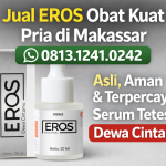 Jual Eros Obat Kuat Pria di Makassar Wa 0813.1241.0242 – Asli, Aman & Terpercaya Serum Tetes Dewa Cintamu
